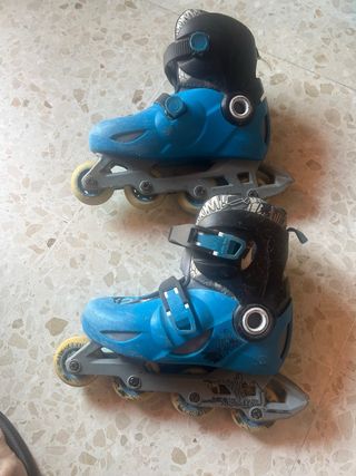 Patines niño talla 36 + protecciones
