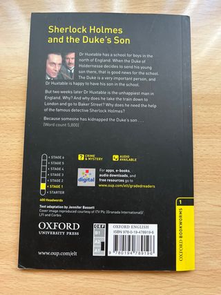 Oxford Bookworms Library: Level 1: Sherlock Hol...