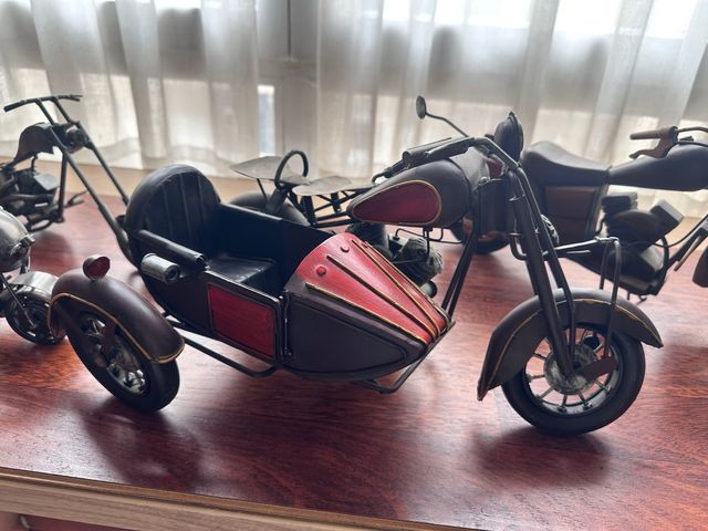 Miniaturas Motos Vintage - 6 unidades