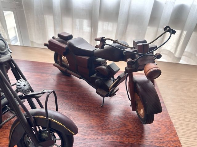 Miniaturas Motos Vintage - 6 unidades