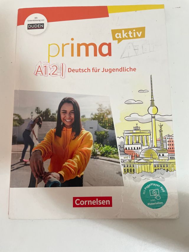 Libro aleman Prima aktiv A1.2 . Band 2 - Kursbuch