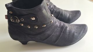 Botines negros Inside - Tacón bajo