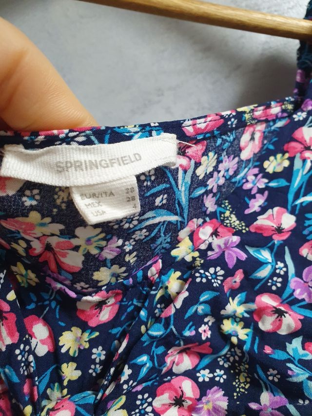 Vestido Springfield multicolor