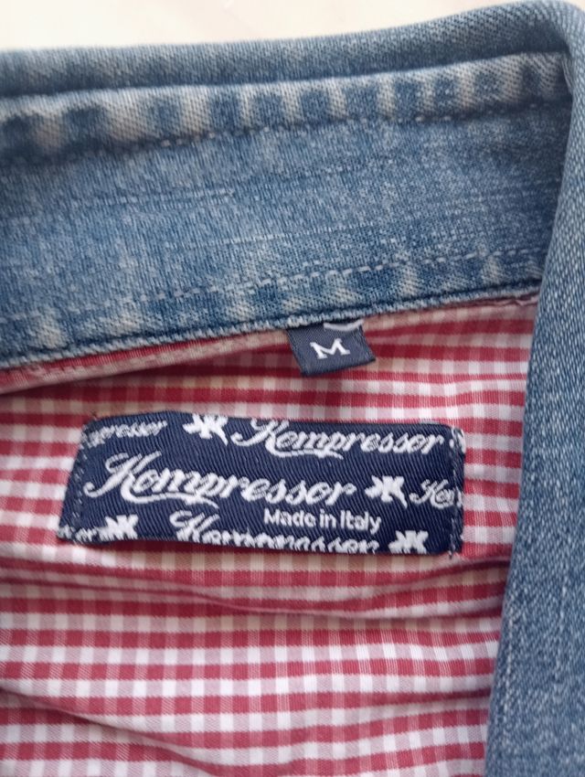 Camicia Kenpresser M - Quadri Rosso Blu