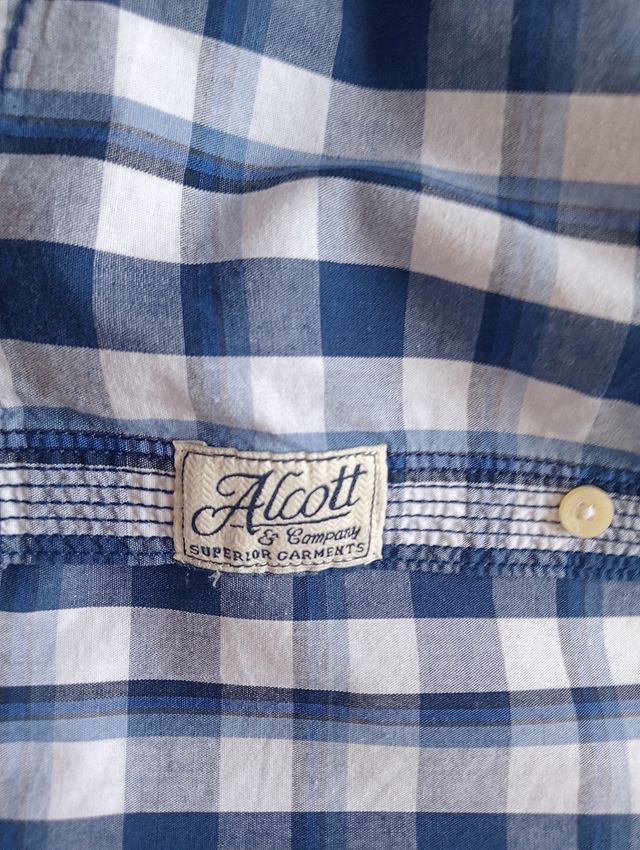 Camicia Alcott a quadri blu tg.S