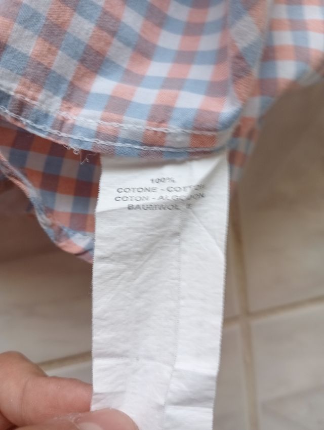 Camicia Original Marines Azzurra e Rossa tg.L