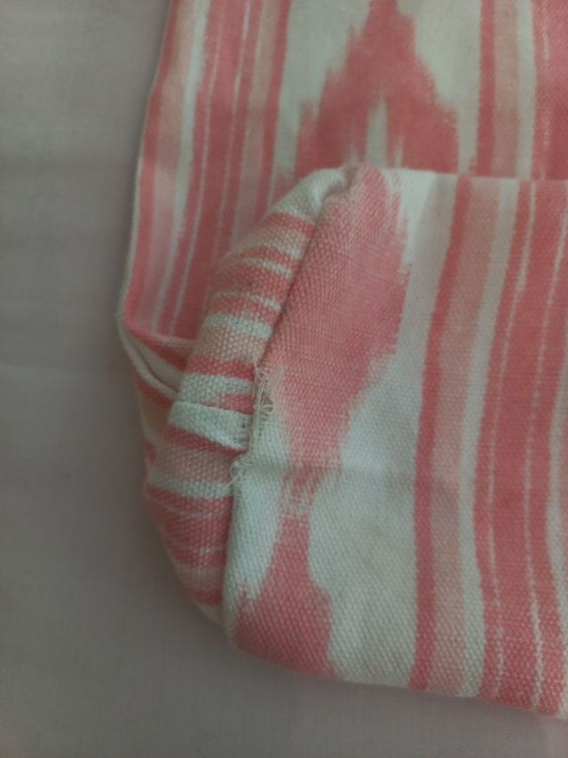 Bolsa y neceser - Rosa y blanco