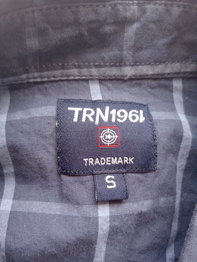 Camicia a quadri blu, tg.S