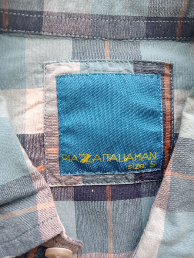 Camicia Piazzaitaliaman Blu Tg.S