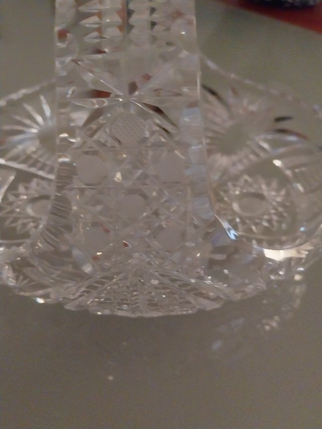 Cesta cristal D'Arqes transparente