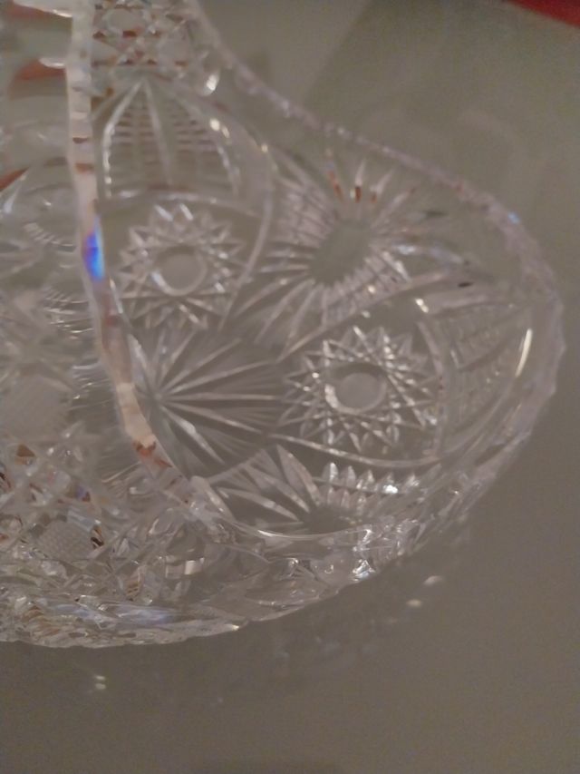 Cesta cristal D'Arqes transparente