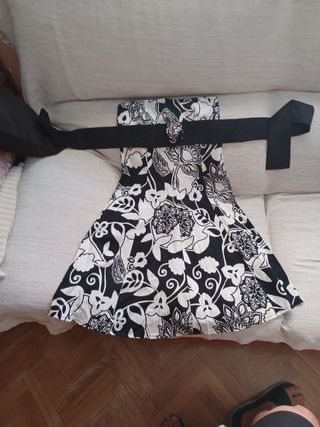 Vestido palabra de honor