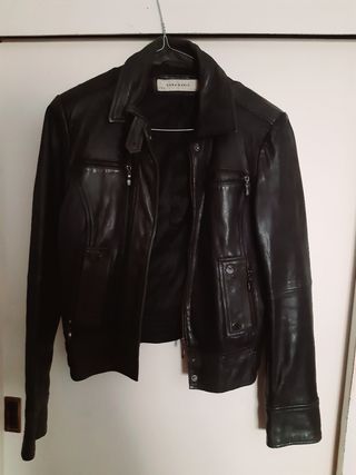 Chaqueta Zara de cuero