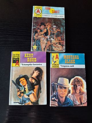 3x1€ Novelas del oeste/western