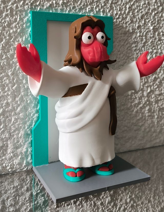 Figura Futurama Zoidberg Jesus 20cm