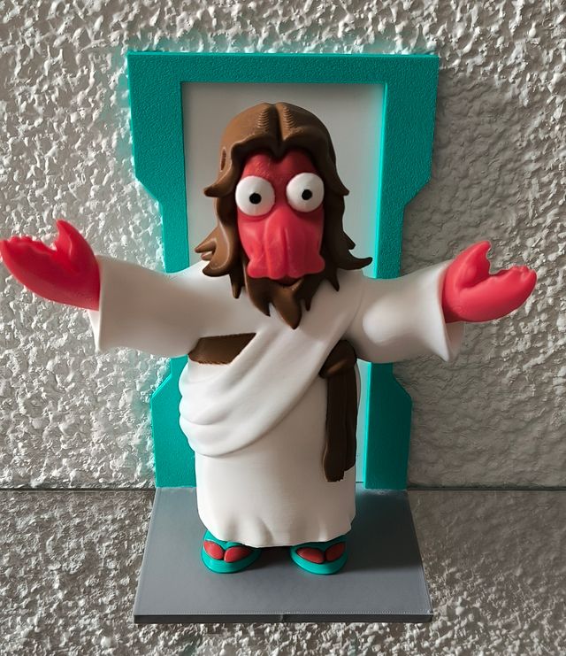 Figura Futurama Zoidberg Jesus 20cm