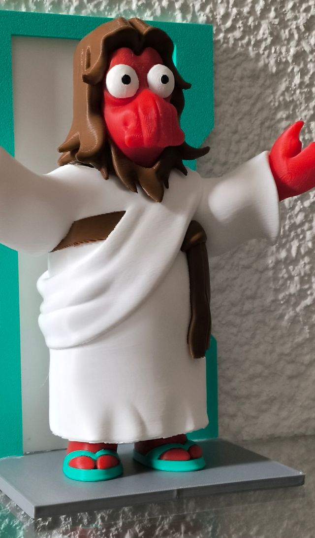 Figura Futurama Zoidberg Jesus 20cm