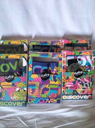 6 Boxer Discover S multicolores