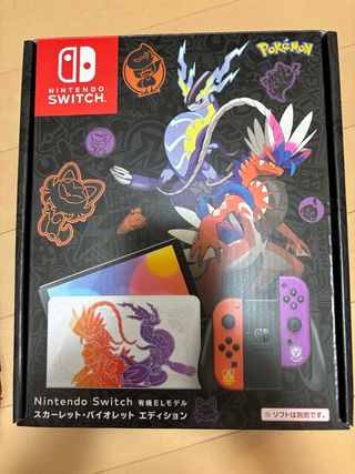 Nintendo Switch OLED Pokémon Scarlatto/Violetto JAP