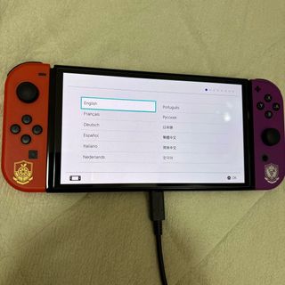 Nintendo Switch OLED Pokémon Scarlatto/Violetto JAP