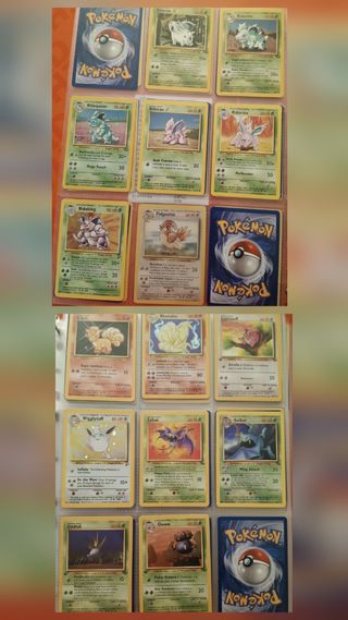 Carte Pokemon Vintage