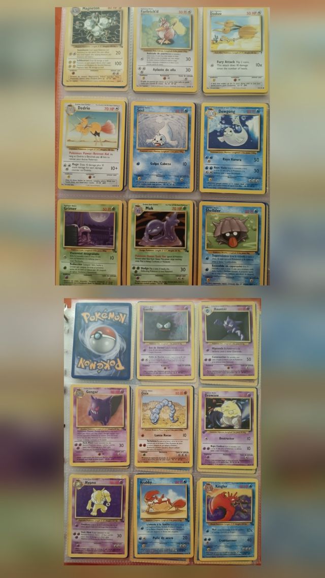 Carte Pokemon Vintage