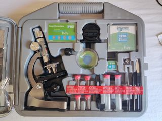 Microscopio Discovery Channel + Kit