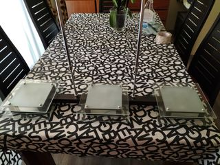 Lámpara 3 luces comedor - Moderna