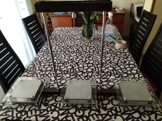 Lámpara 3 luces comedor - Moderna