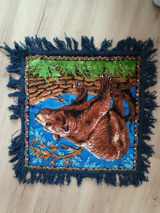 Tapiz oso vintage Liban Tapis