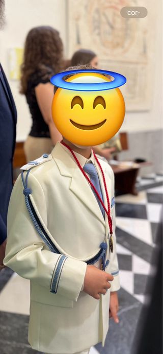 Traje comunión niño - Blanco