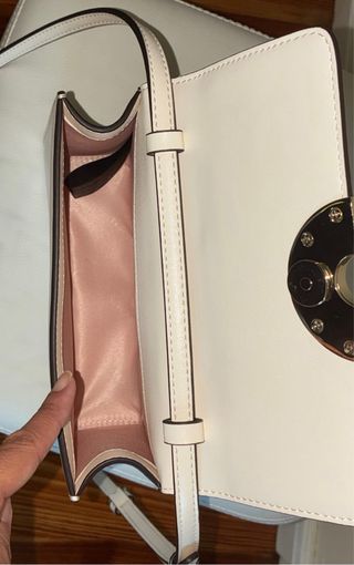 Bolso Tous mini beige-dorado
