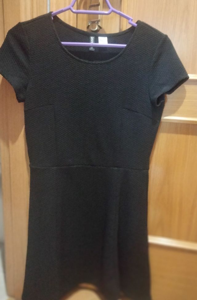 Vestido negro H&M