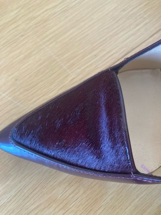 Zapato tacón Bata piel nuevos. Talla 37