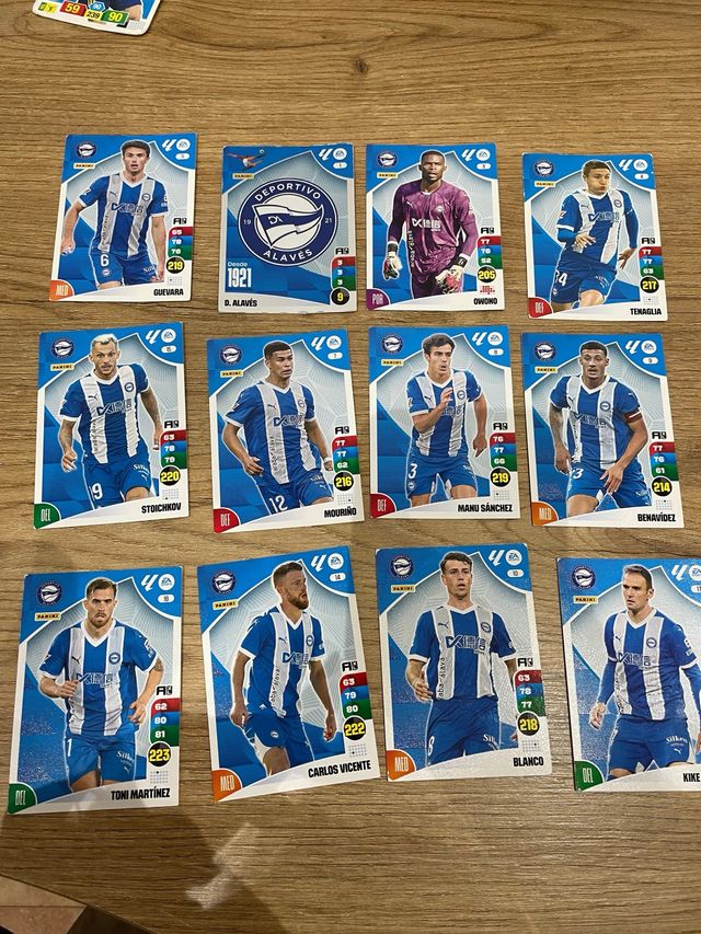 Cromos Deportivo Alavés - 12uds