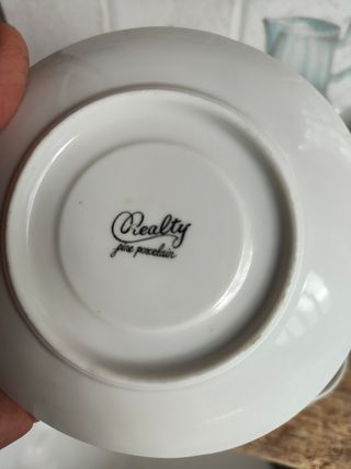 Servizio caffè vintage porcellana