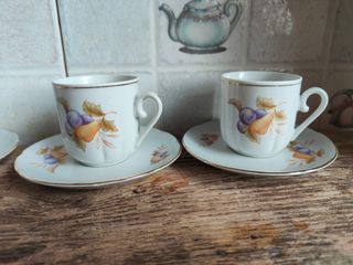 Servizio caffè vintage porcellana