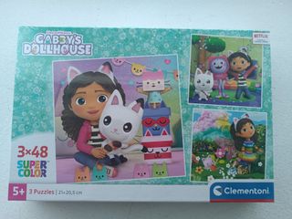 Puzzle Clementoni Gabby's Dollhouse 3x48