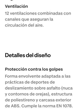Casco Oxelo negro