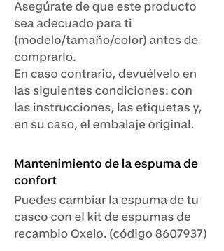 Casco Oxelo negro