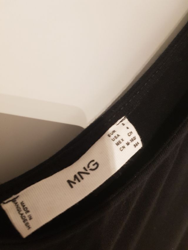 Vestido negro Mango - Talla S