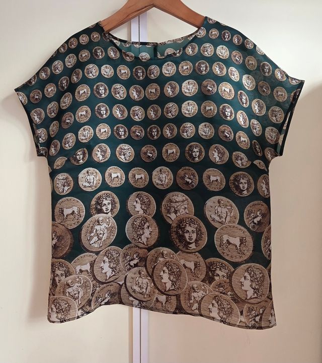 Blusa Dolce&Gabana seda XL