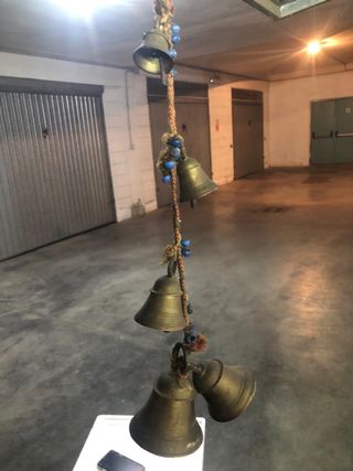 Campanelli in metallo - 5 pezzi