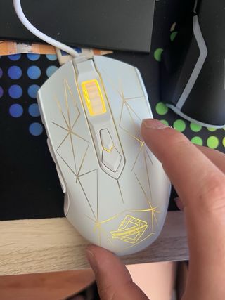 Ratón gaming AJAZZ AJ52 blanco