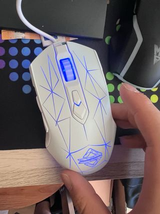 Ratón gaming AJAZZ AJ52 blanco