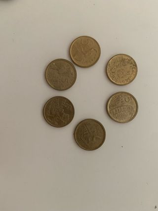 Monedas 5 pesetas España
