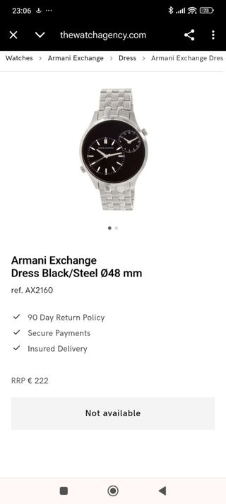 Reloj Armani Exchange caballero
