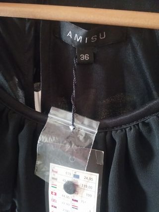 Vestido negro - Talla 36