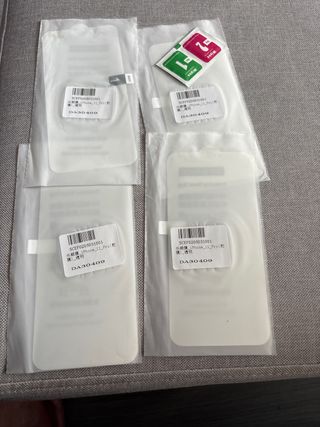 Protectores pantalla iPhone 11 Pro lote de 4