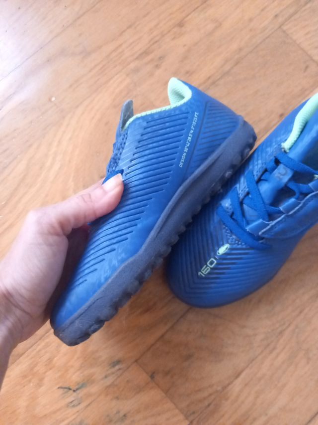 Zapatillas fútbol niño talla 30 